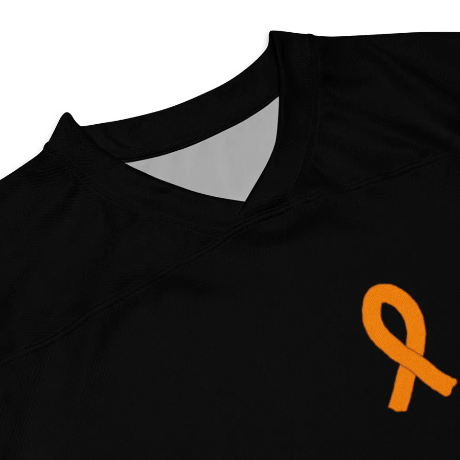 Cancer Awareness - Orange Ribbon - Black - Recycled Hockey Fan Jersey product image (3)
