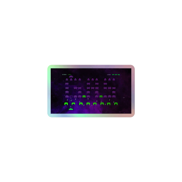 Games Addict Society Holographic Sticker product image (1)