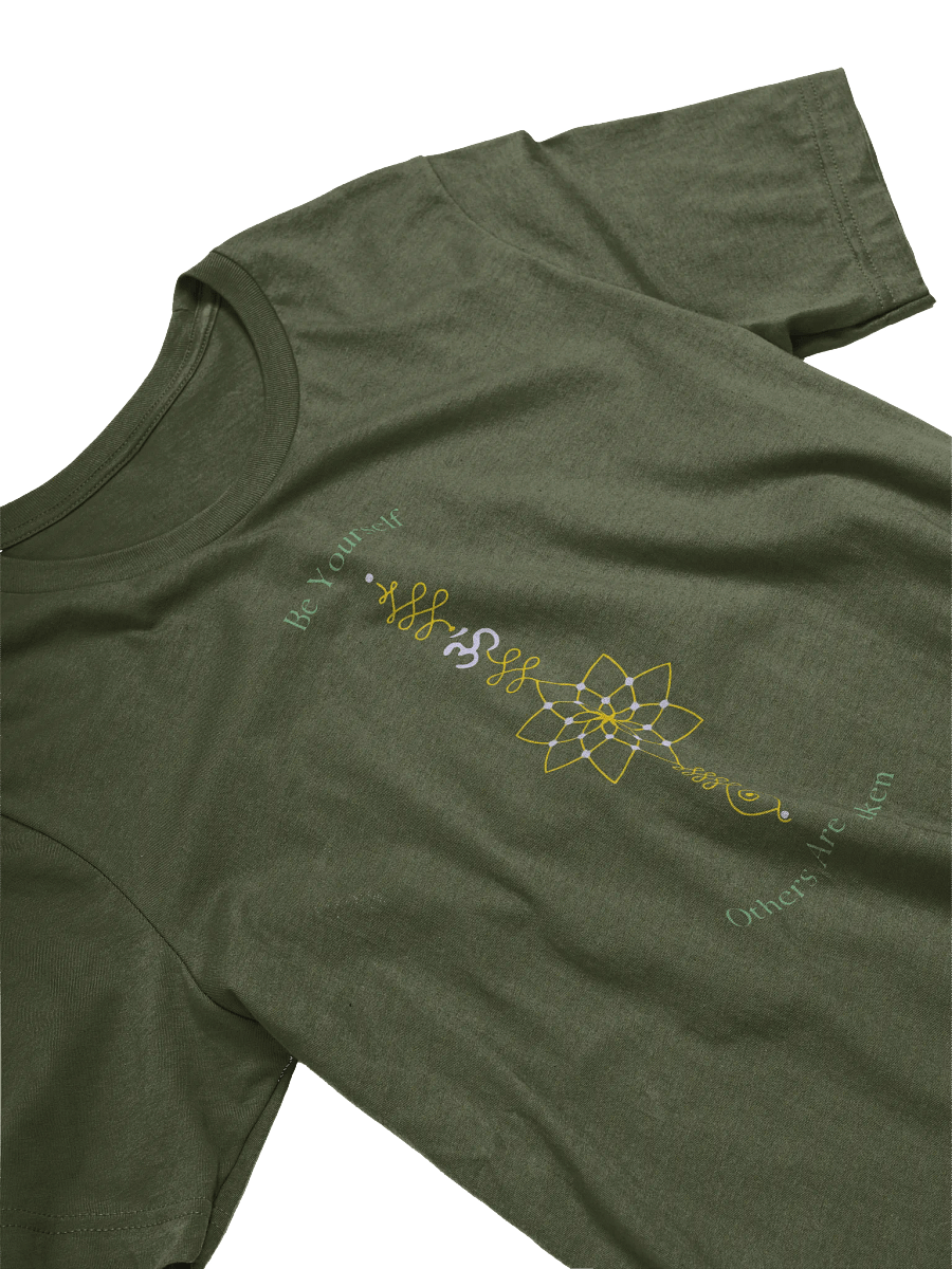 Be Yourself Others Are Taken Geometric Swirls T-Shirt product image (4)