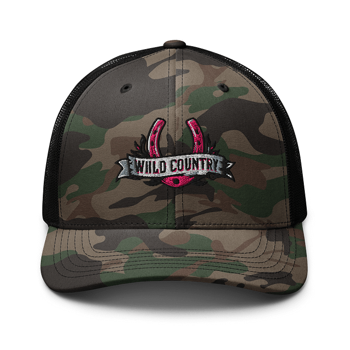 Otto Cap Camouflage Trucker Hat product image (1)