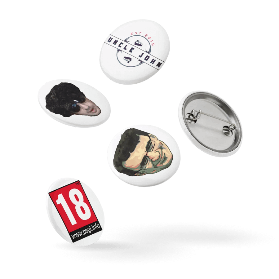 UJ Set of pin buttons product image (14)