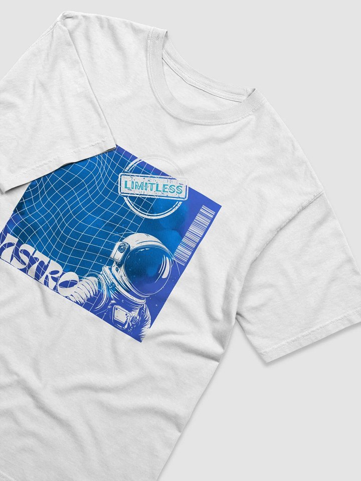 Blue Astronaut Graphic T-shirt product image (49)