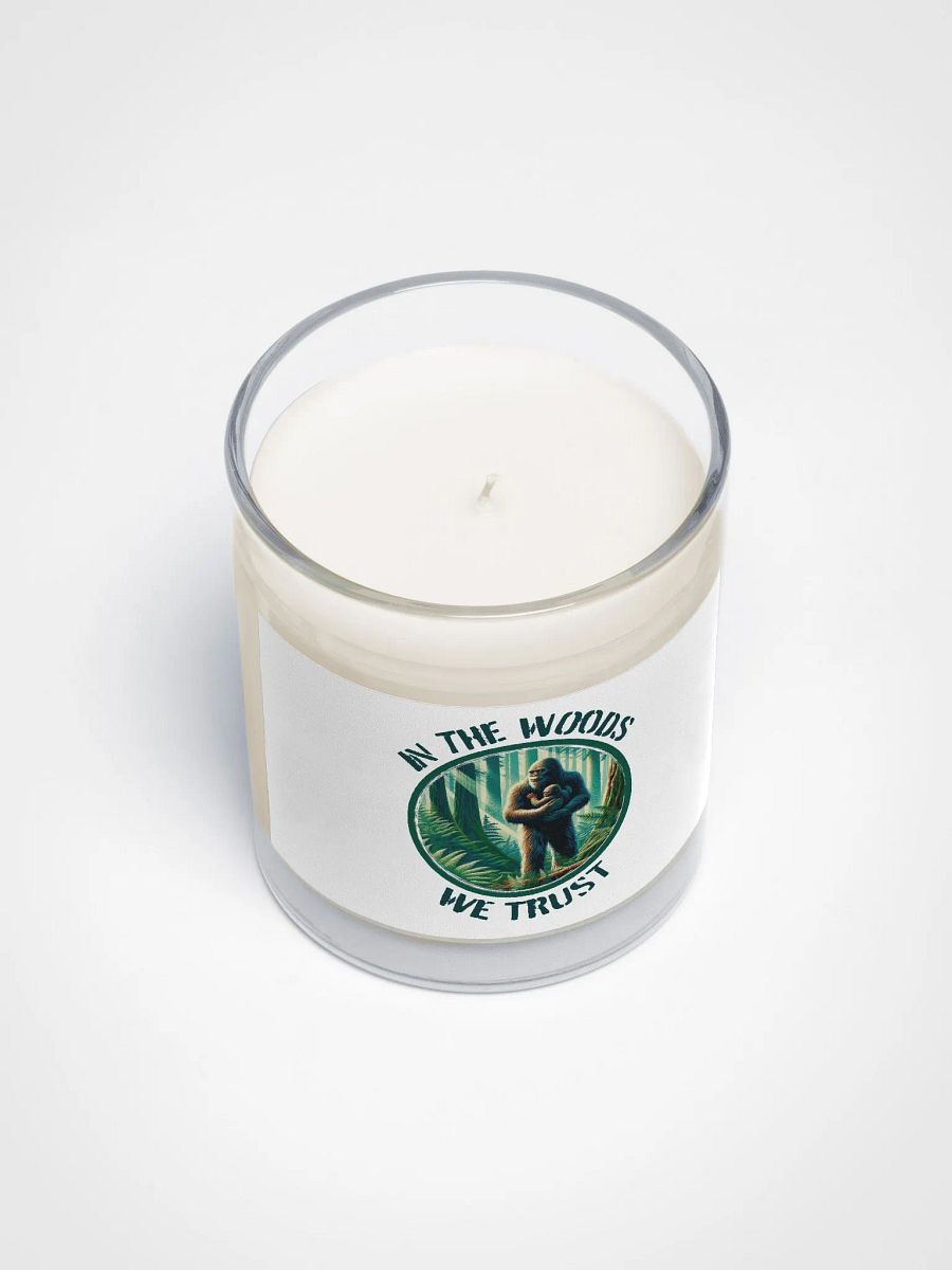 IN THE WOODS WE TRUST SOY CANDLE product image (3)