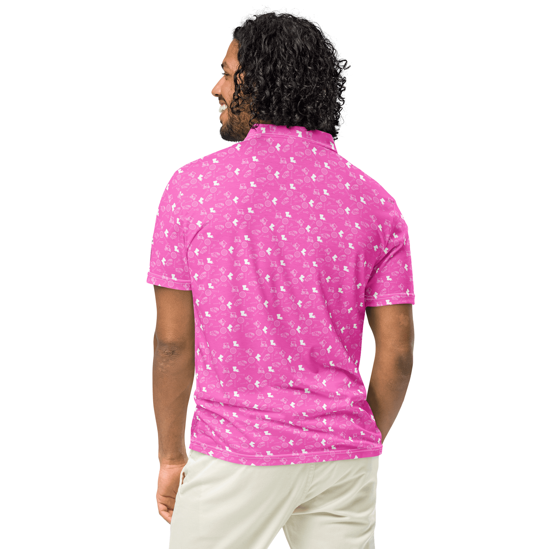 Golf BR Hot Pink Slim Fit Polo product image (5)
