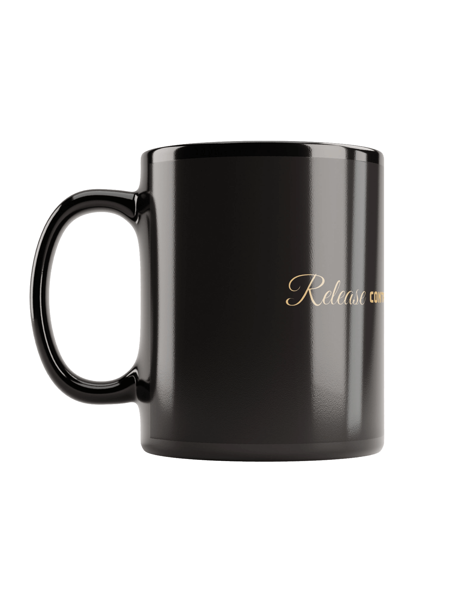 Soully Mine- GOLD PRINT Release Control. Keep Your Peace Mug product image (6)