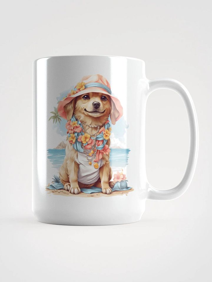 Tropical Puppy Paradise Mug product image (1)