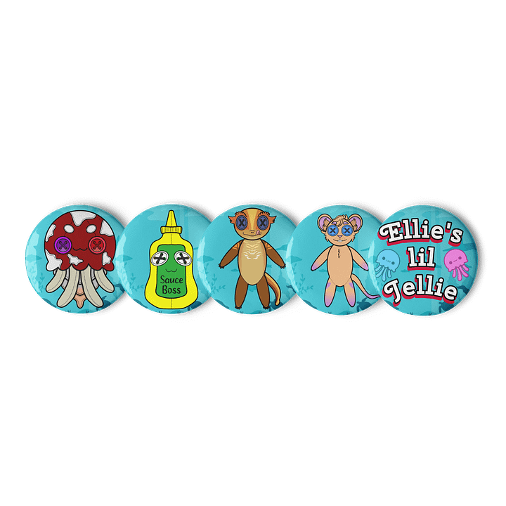 Jellie & Friends matching Pin Collection Part 2 product image (1)