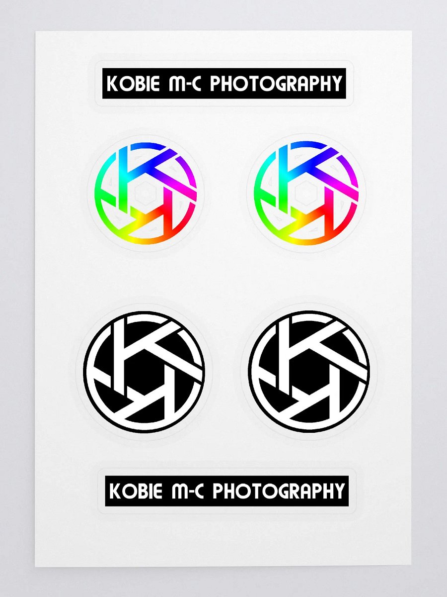 Kobie M-C Photography Sticker pack product image (3)