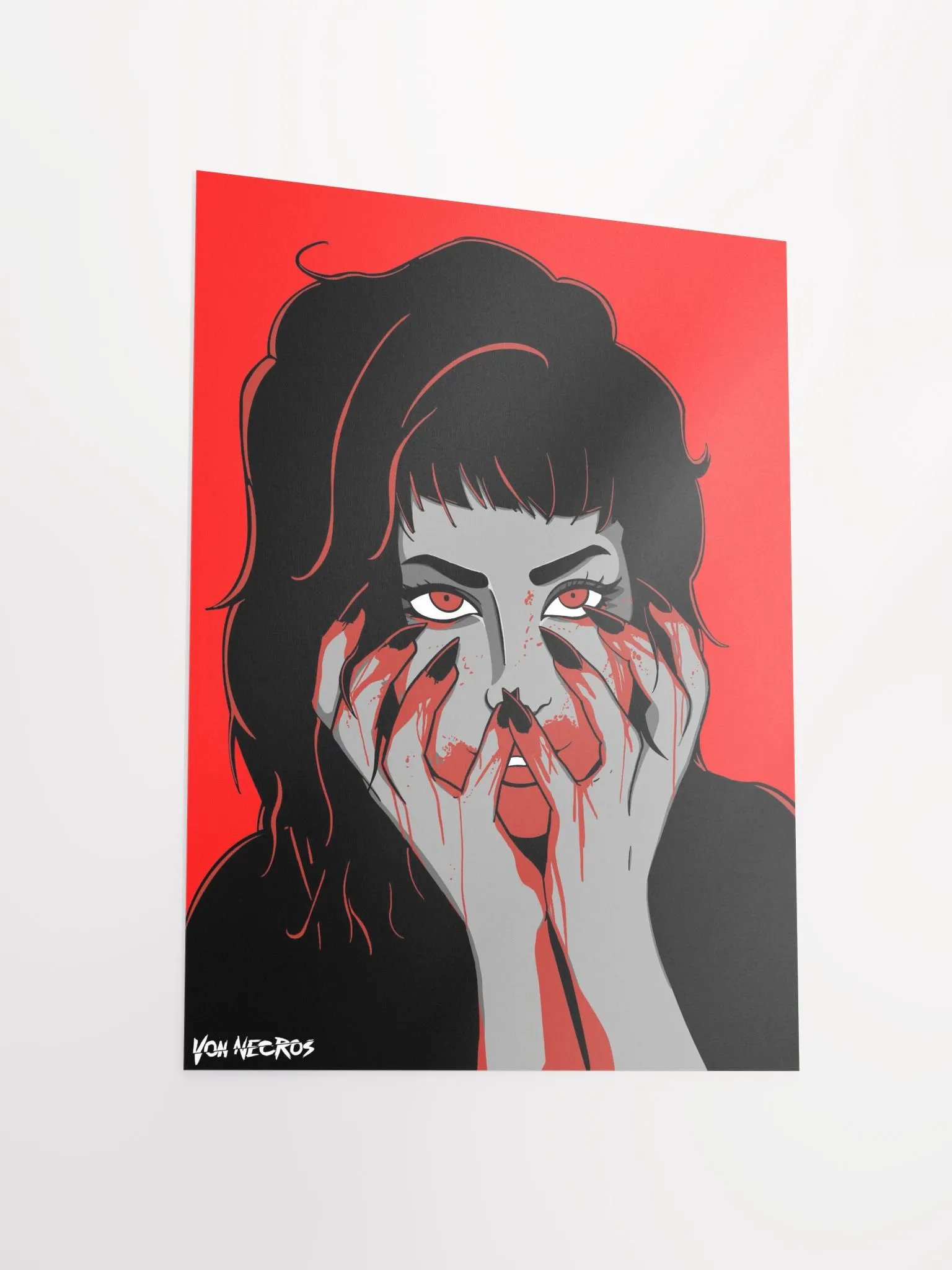 Now The Red Is All I See ART PRINT product image (3)