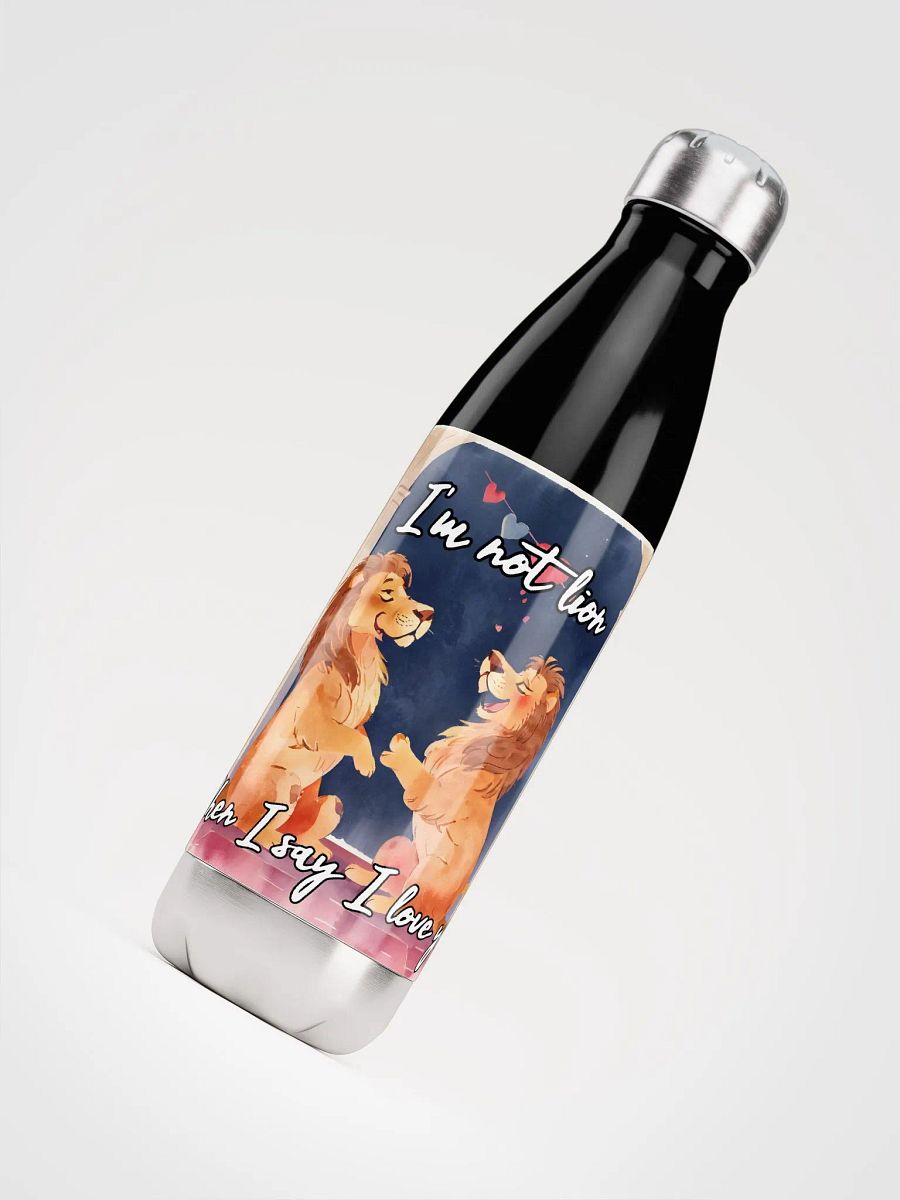 I'm Not Lion Stainless Steel Water Bottle product image (4)