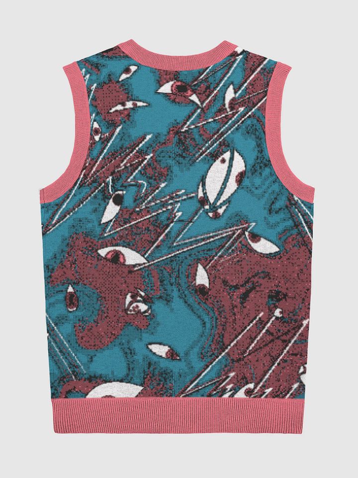 Eyes and Lightning Magic Sweater Vest product image (8)