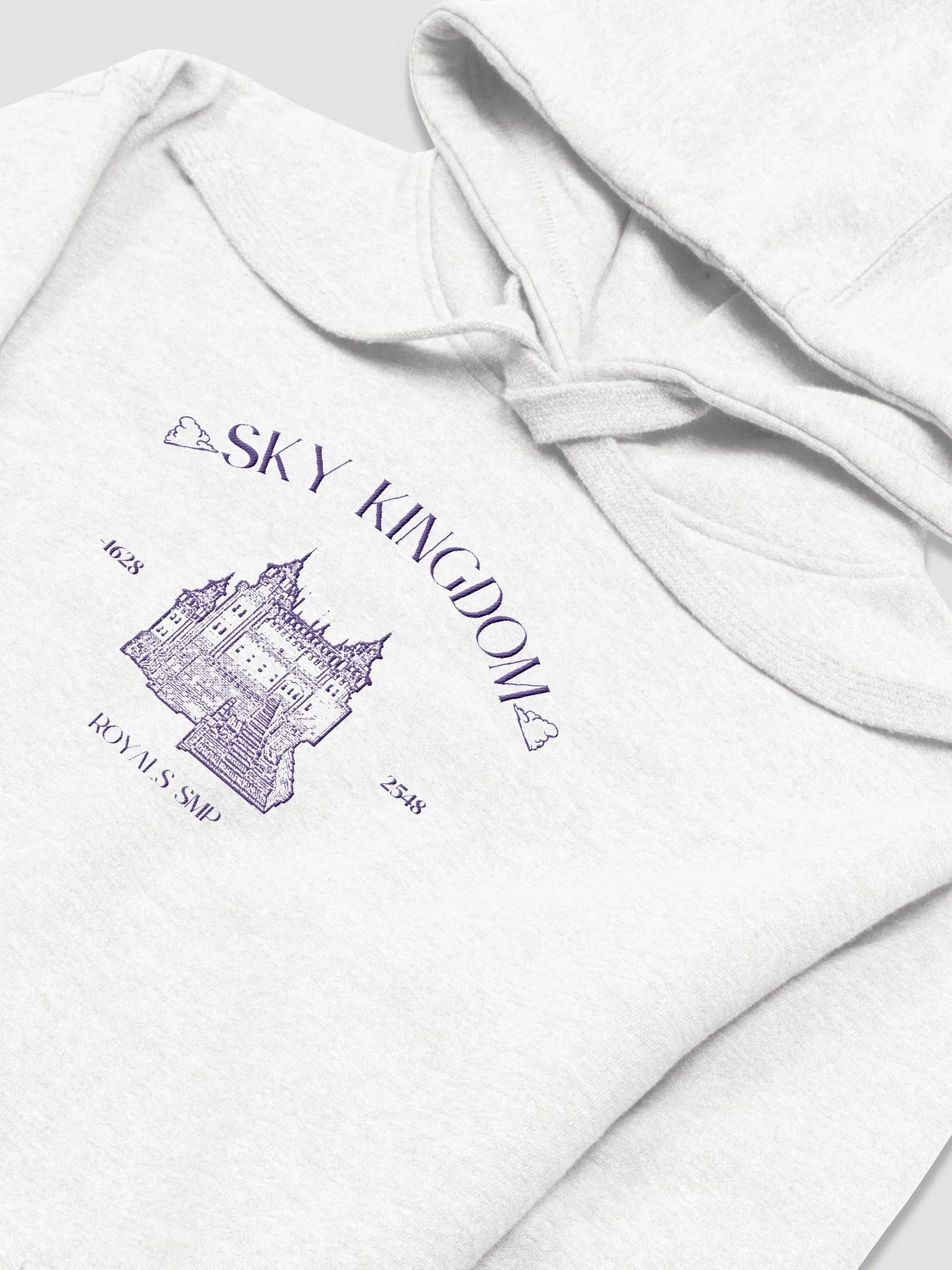 Sky Kingdom Embroidered Hoodie - Royals SMP product image (1)