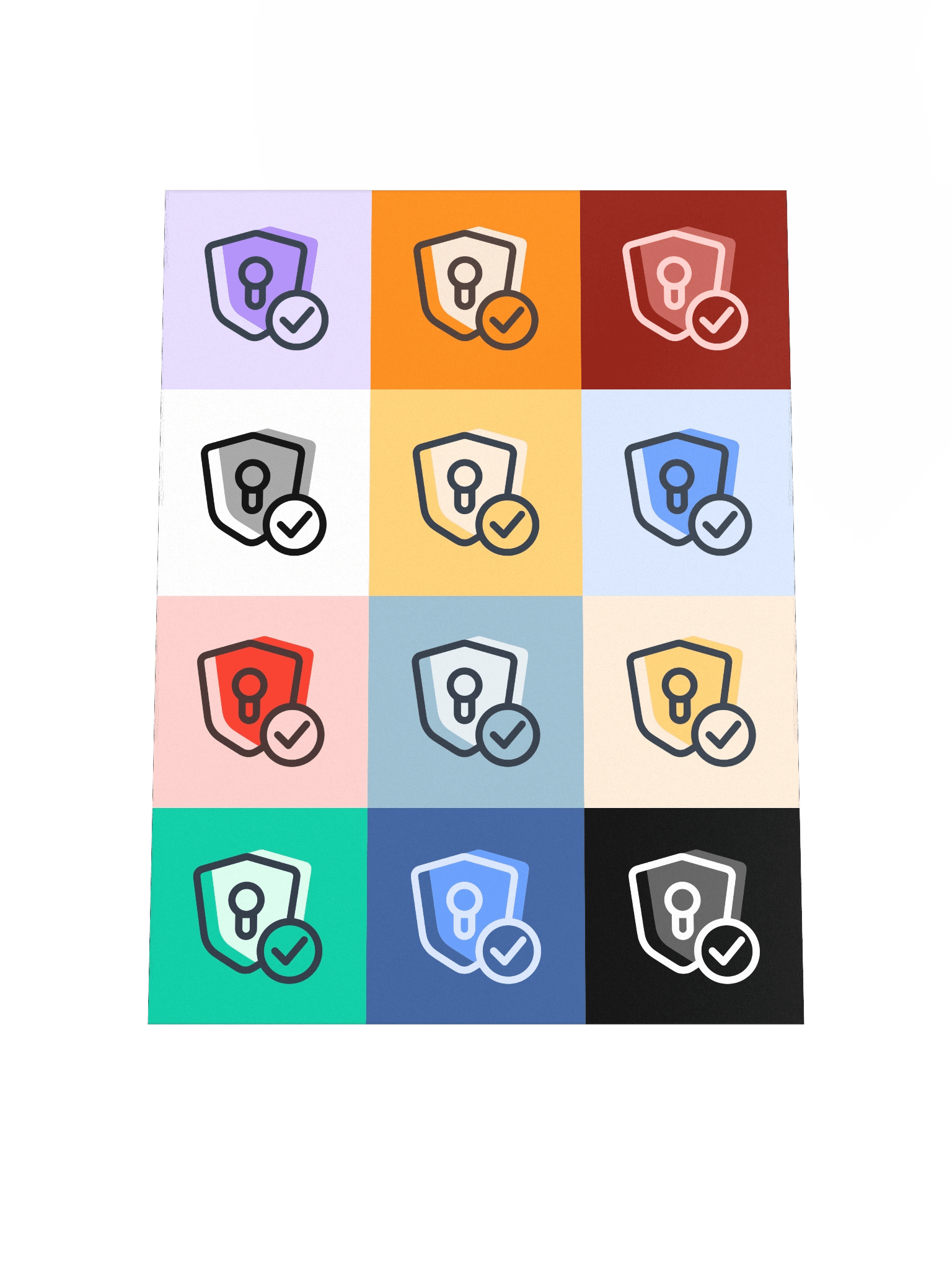 Multi-Color Shields 2.0 (3x4 Portrait) product image (7)