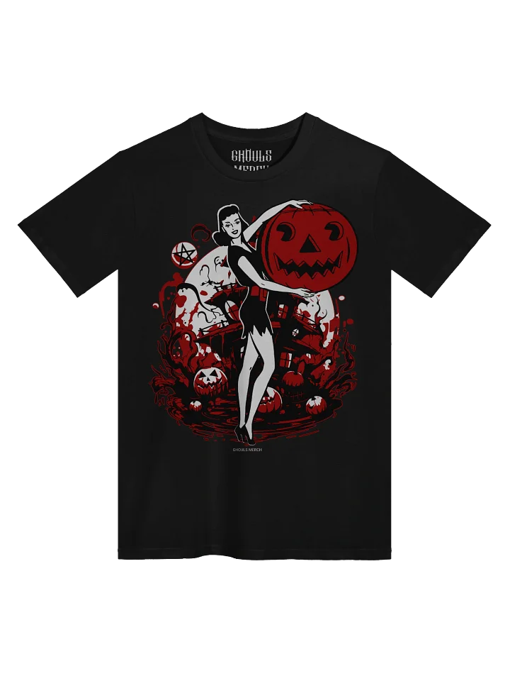 Pumpkin Temptress – Haunted Harvest Unisex T-Shirt product image (1)
