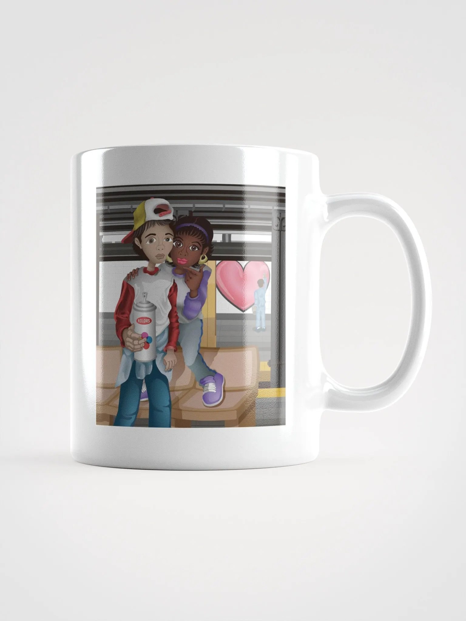 Graffiti Couple Mug product image (2)