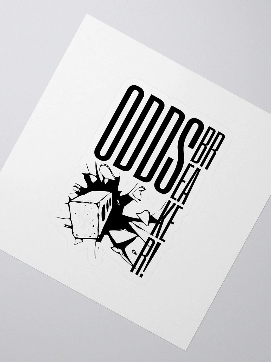 "Odd Breaker" kiss cut sticker product image (2)