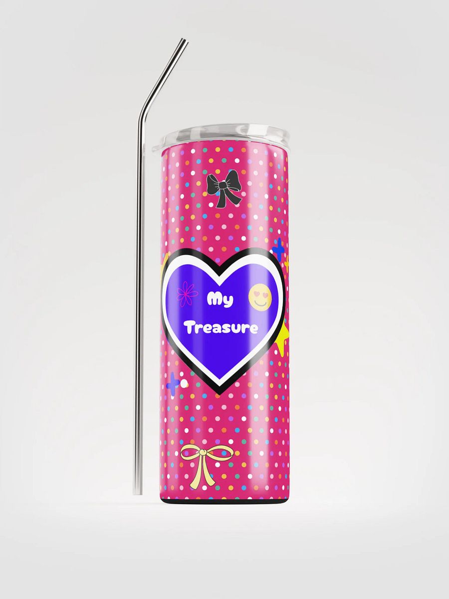 Heartfelt Eco-Friendly 20 oz Tumbler Drinkware Flasks with Insulated Lid, reusable Straw Tumbler product image (1)