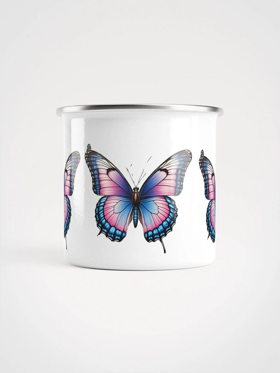 Fluttering Wings Enamel Mug product image (2)