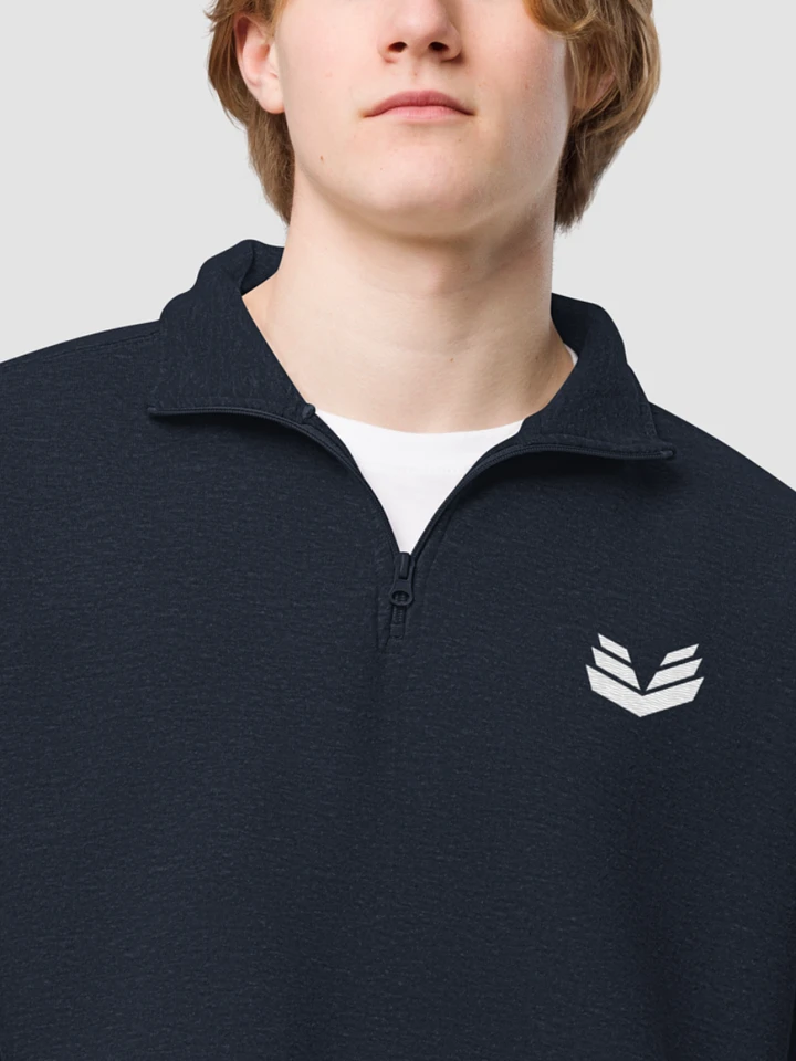 1/4 Zip Fleece Pullover - Navy product image (1)