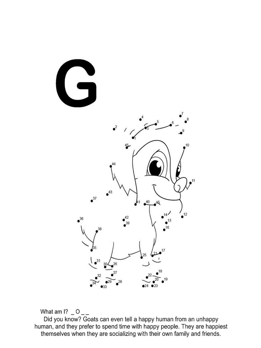 Dot to Dot Jungle Animals Coloring Book product image (8)