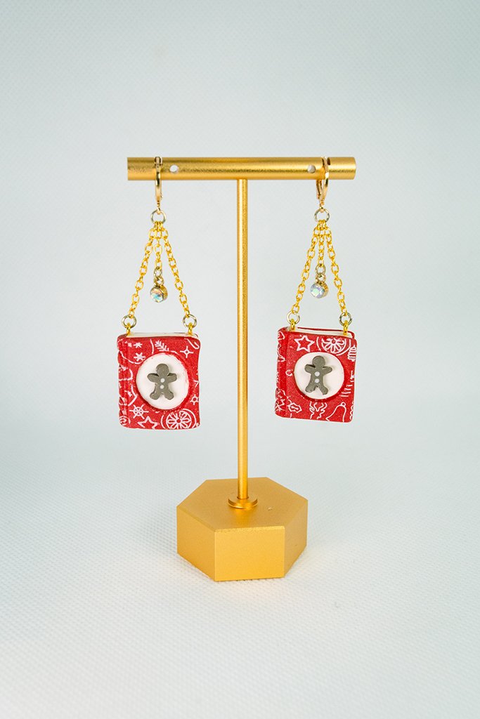 Red Gingerbread Pattern Books product image (1)