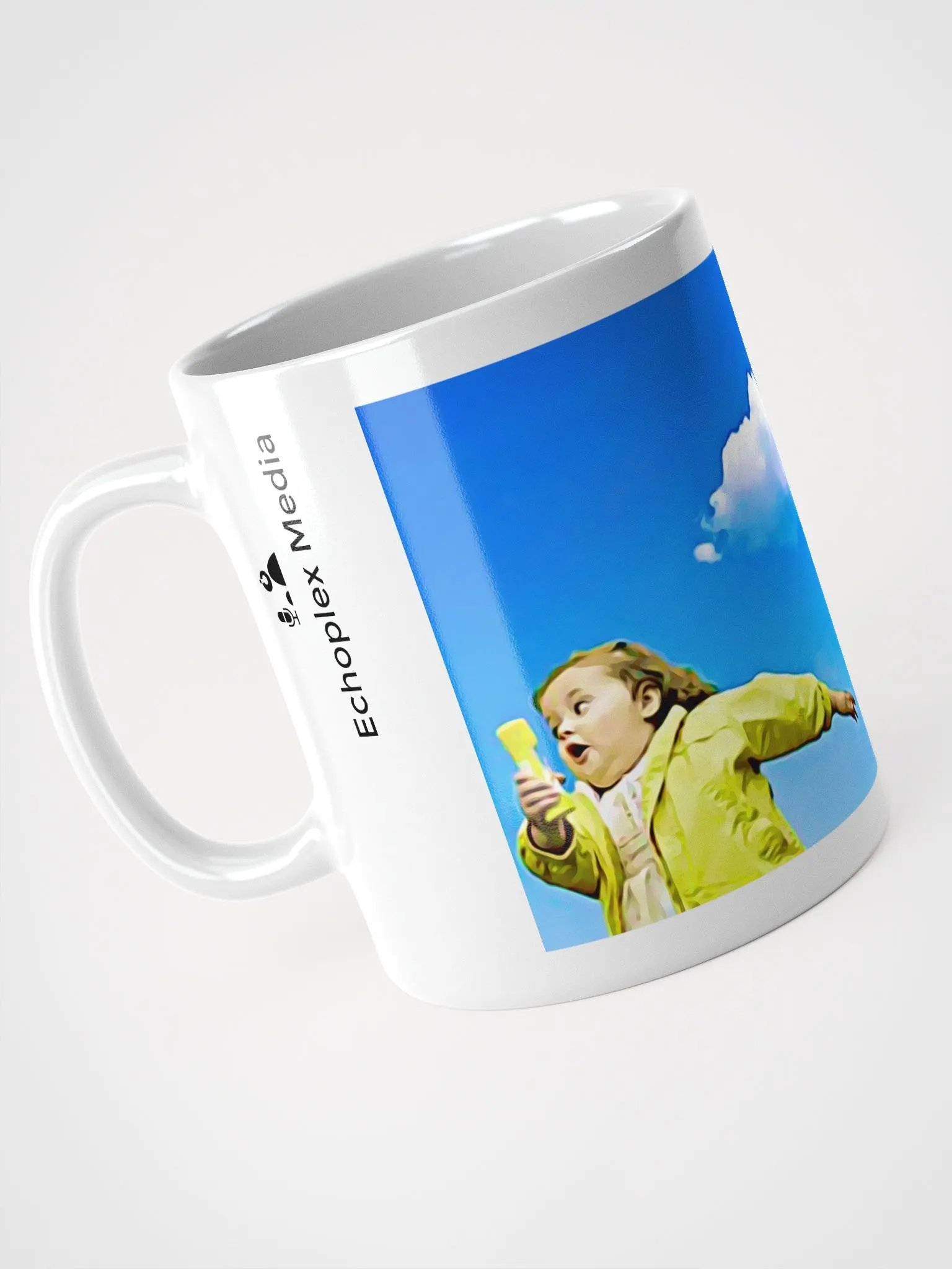 Terrified Of Clouds Mug - White product image (5)