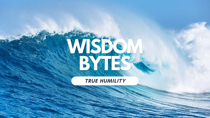Wisdom Bytes: True Humility product image (1)