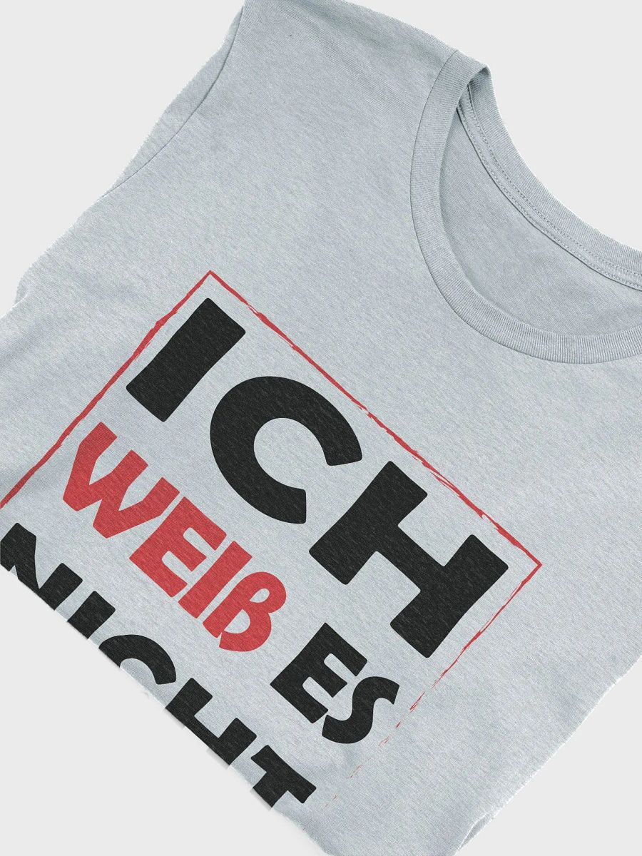 Ich weiß es nicht product image (48)
