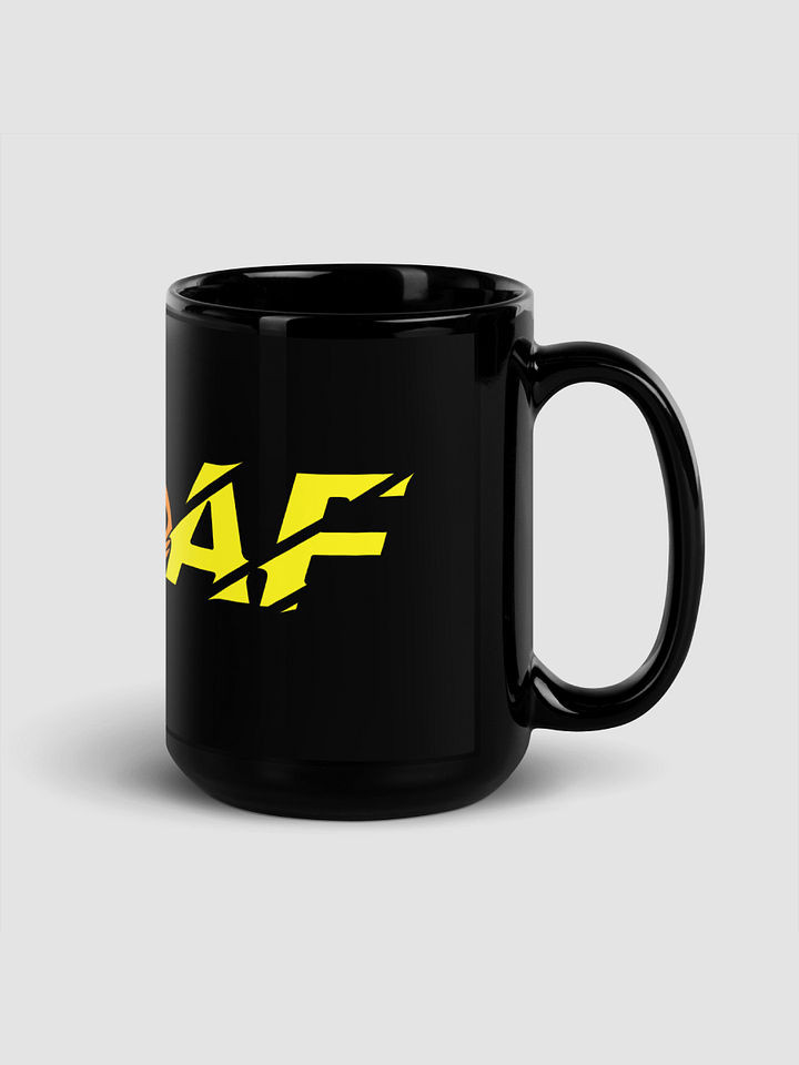 AuDHDAF Black 15 oz Glossy Mug product image (2)