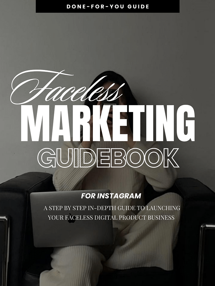 Faceless Marketing Playbook product image (1)