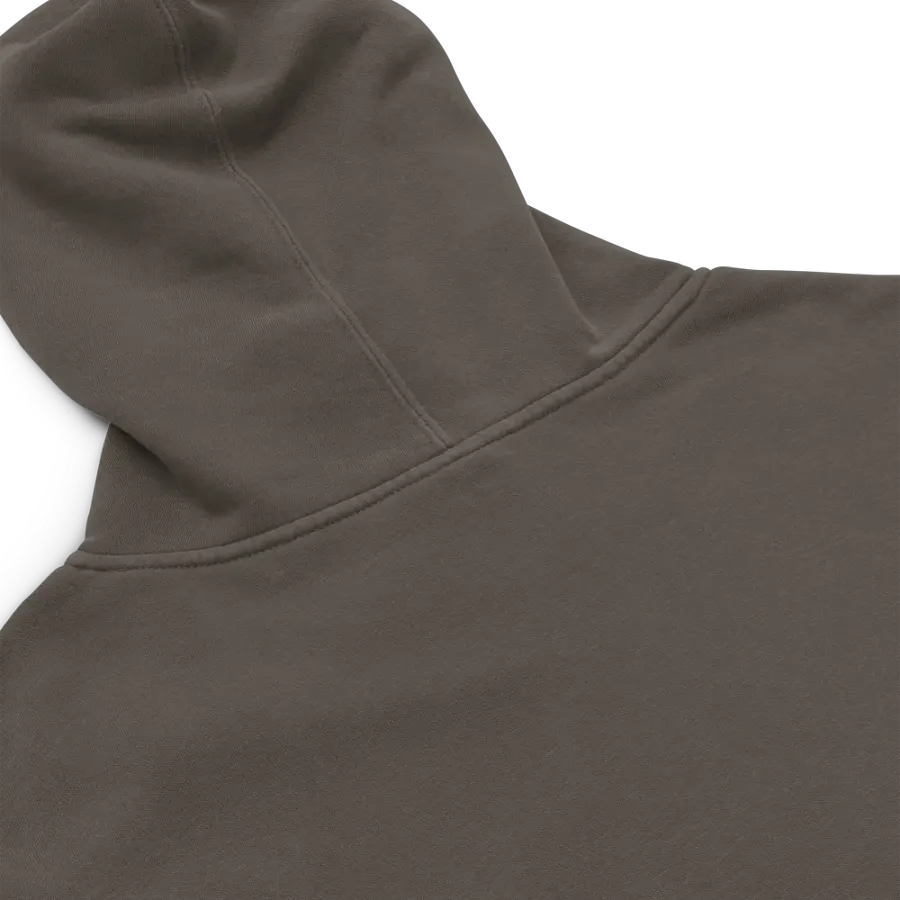 HEADPHONES ON (gold) embroidered pigment hoodie product image (9)