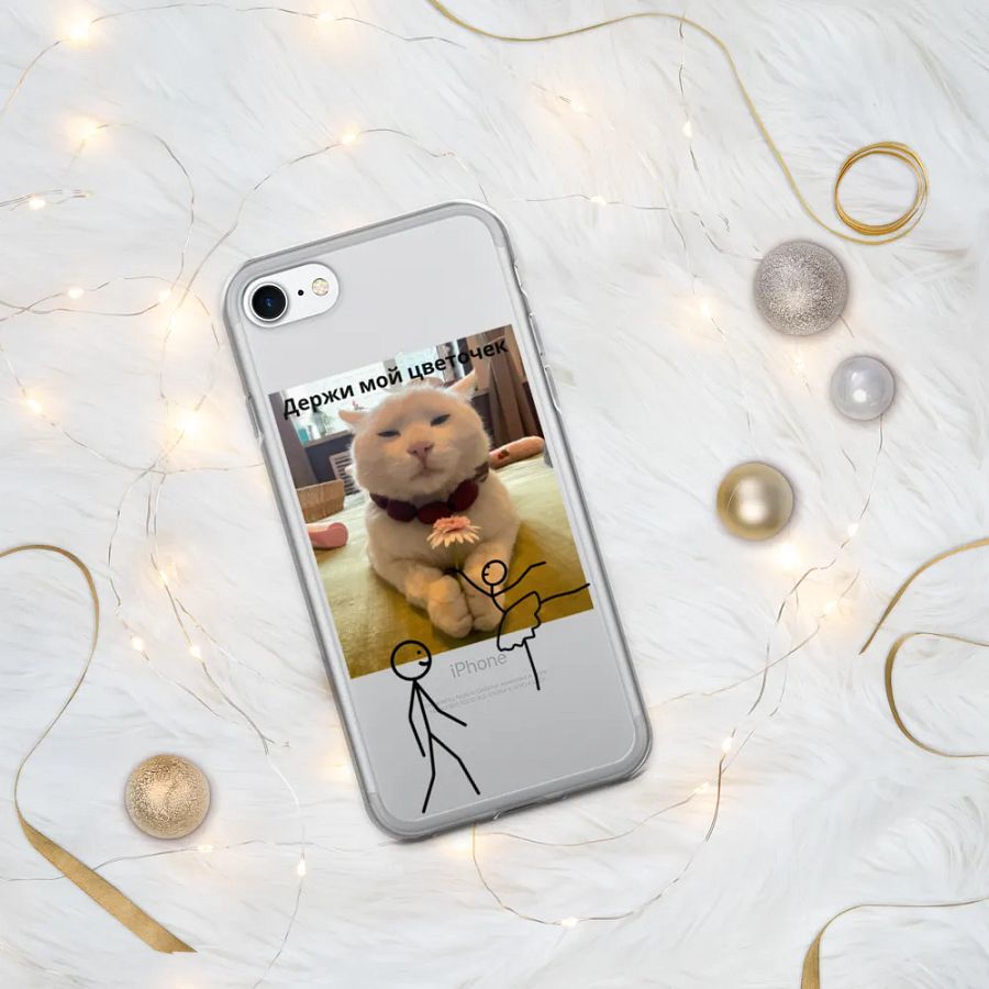 Floral Feline iPhone® Case product image (334)