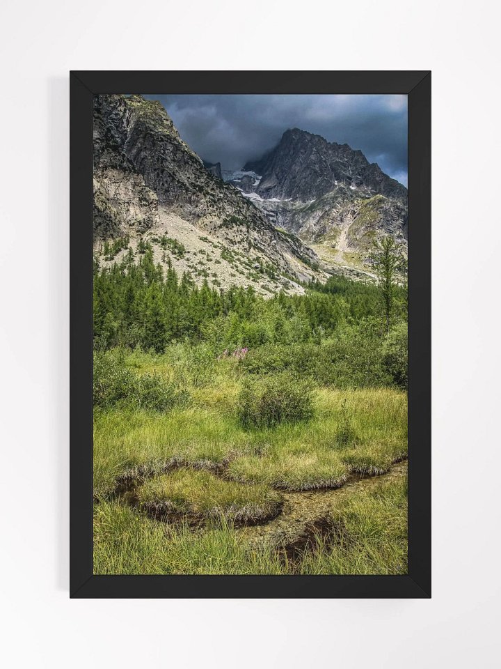 Print Fine Art - Tranquility at Lavachet – Mont Blanc, France product image (2)