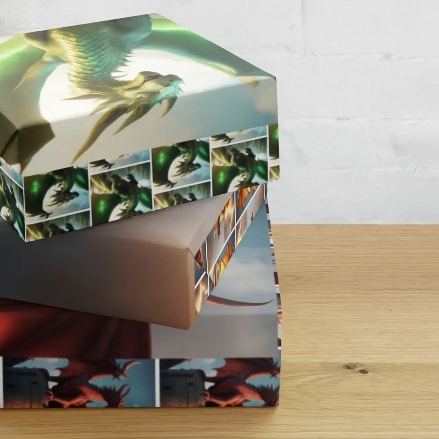 Dragon's Lair Wrapping Paper Set product image (6)