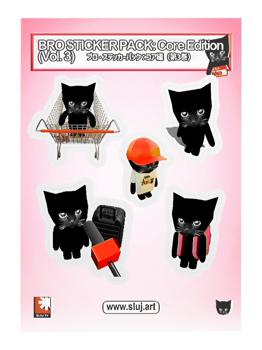 BRO STICKER PACK: Core Edition (Vol. 3) product image (3)
