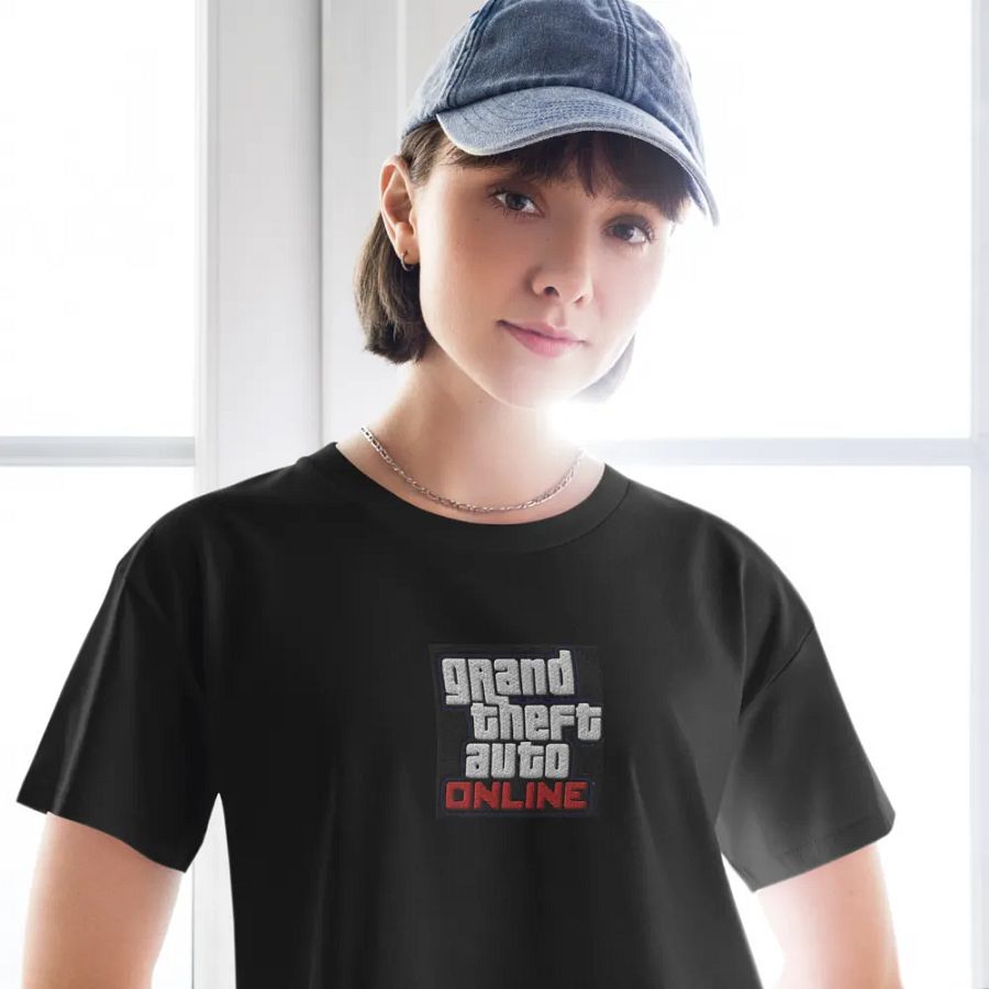 Rockstar Gamer GTA Online Theme Women's Crop Top product image (11)