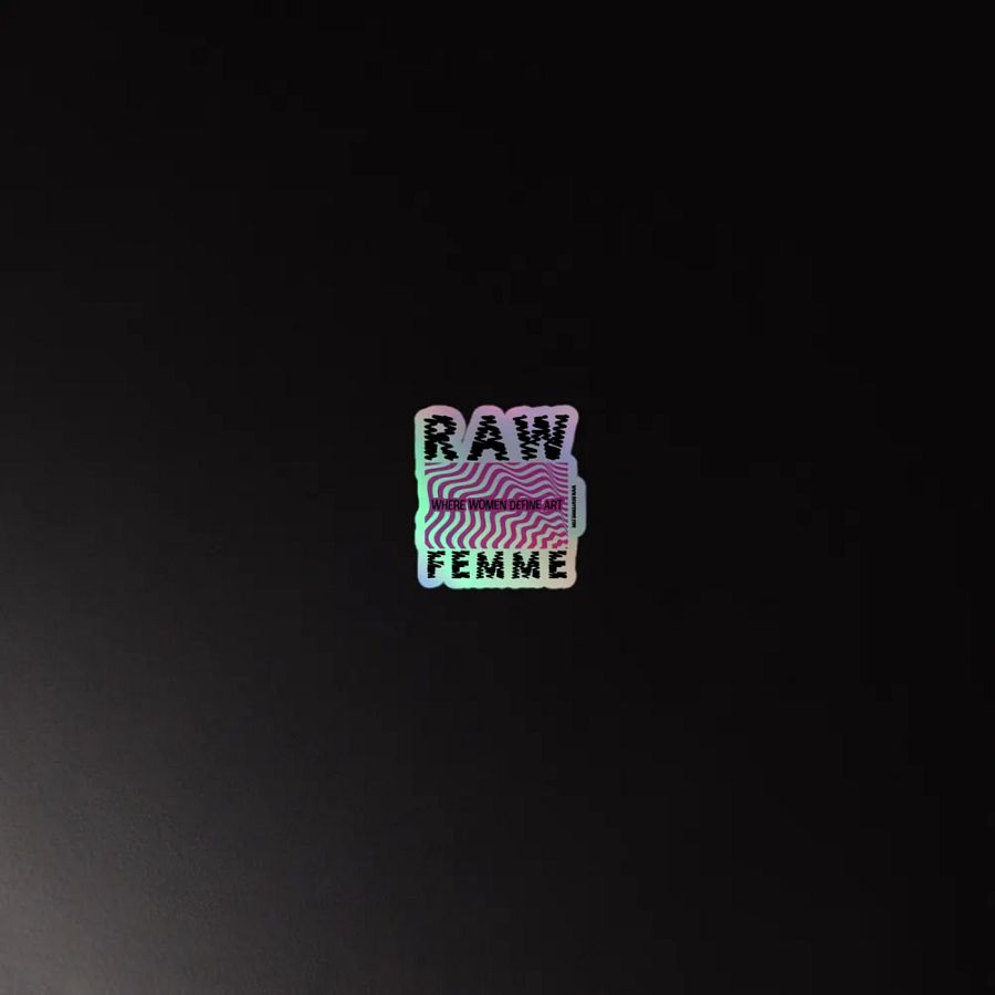 Kiss-Cut Holographic Stickers: Where Women Define Art product image (4)