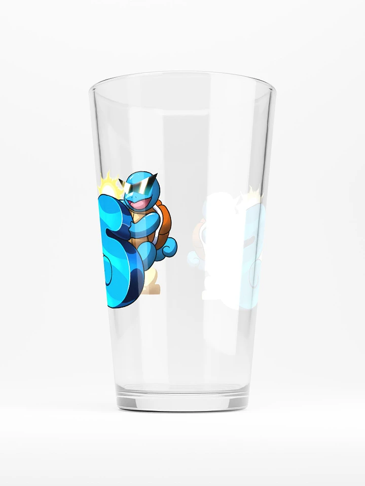 Squad Squirtle Pint Glass product image (1)