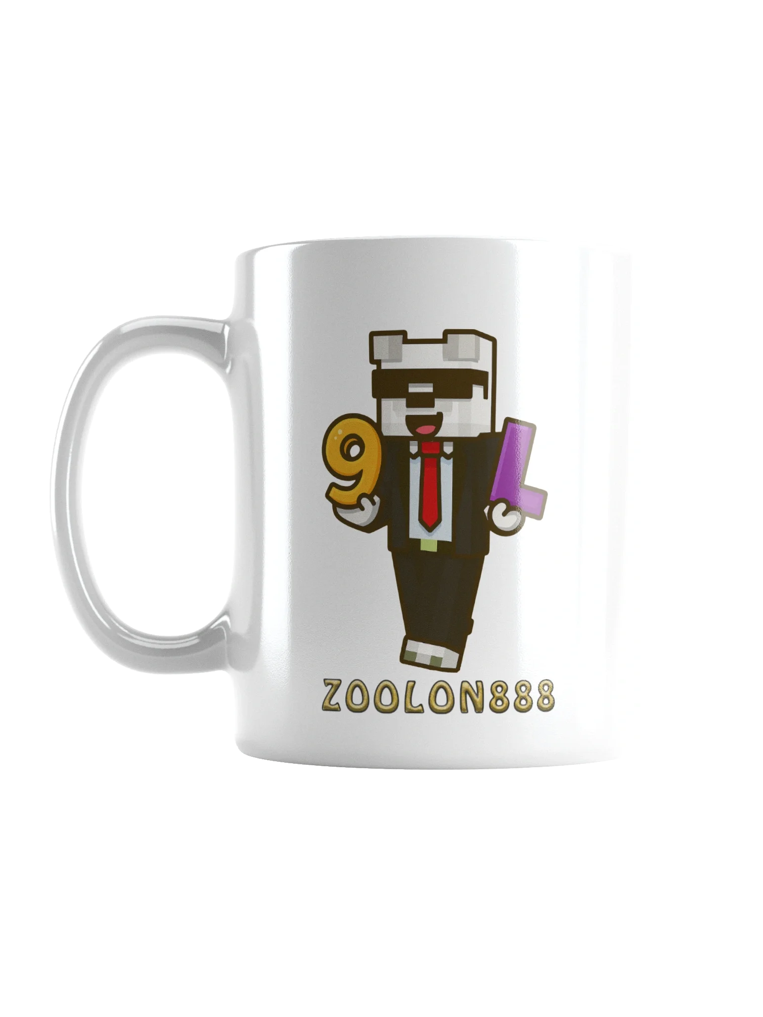 9LS4 Zoolon888 White Glossy Mug product image (2)