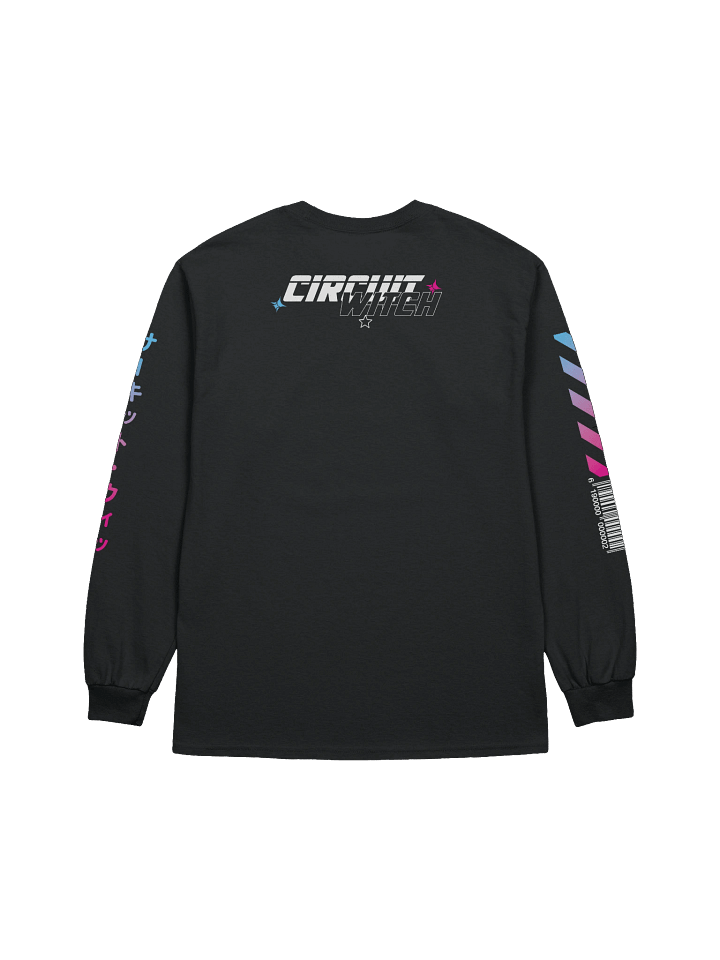 Circuit Witch & PuuPuu The Space Pig Cyberpunk Style - Long Sleeve Shirt (S-5XL) product image (2)