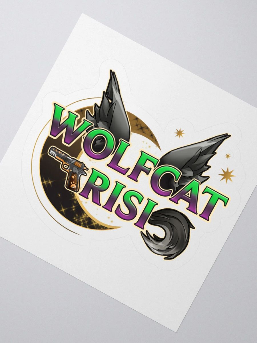 WolfcatRisi Logo Sticker (variant 2) product image (2)