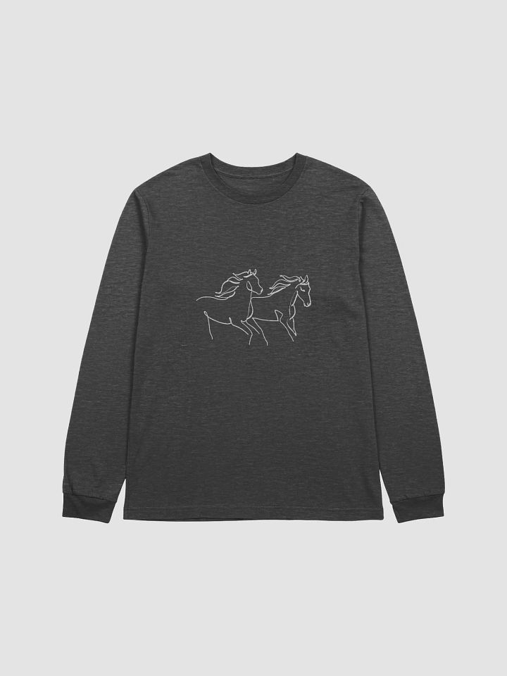 Running Horse Supersoft Long Sleeve T-Shirt product image (1)