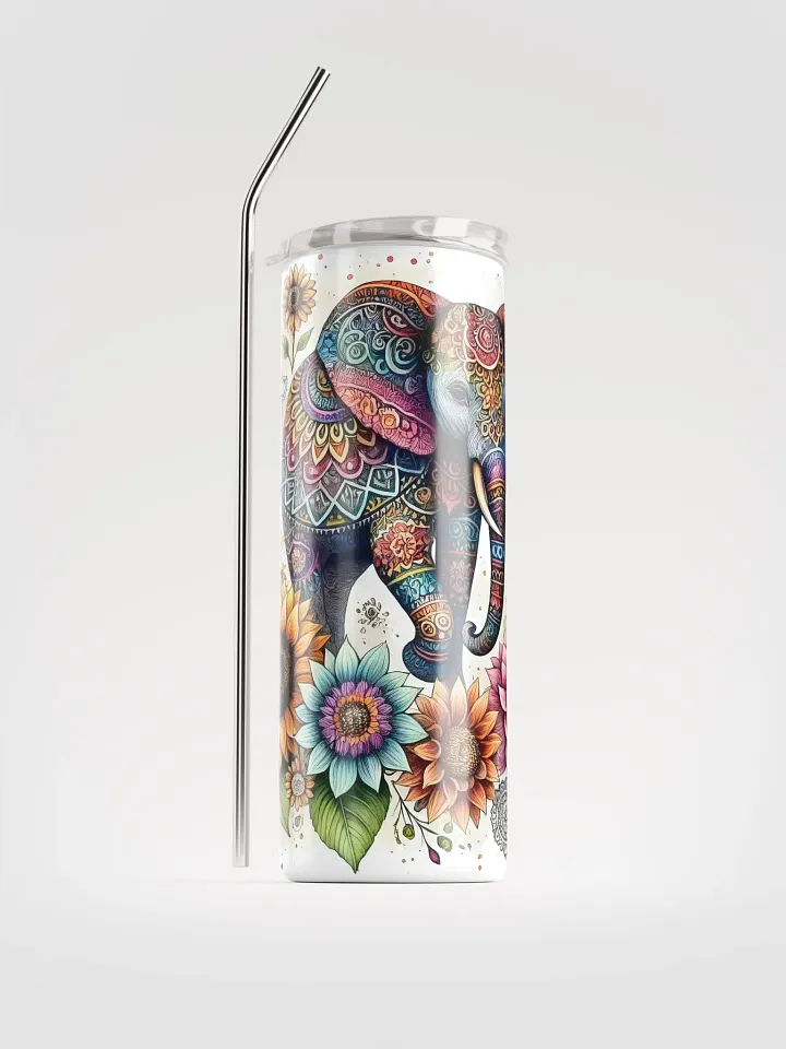 Exotic Elephant Stainless Steel Tumbler product image (2)