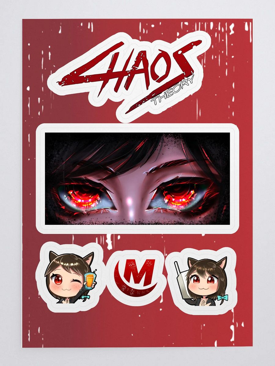 Minai x Chaos Theory 2024 Stickerset product image (3)