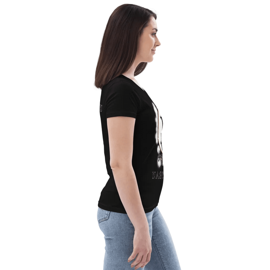 NASHĪNASU ナシーナス - WOMEN SLIM-FIT PRINTED T-SHIRT product image (21)
