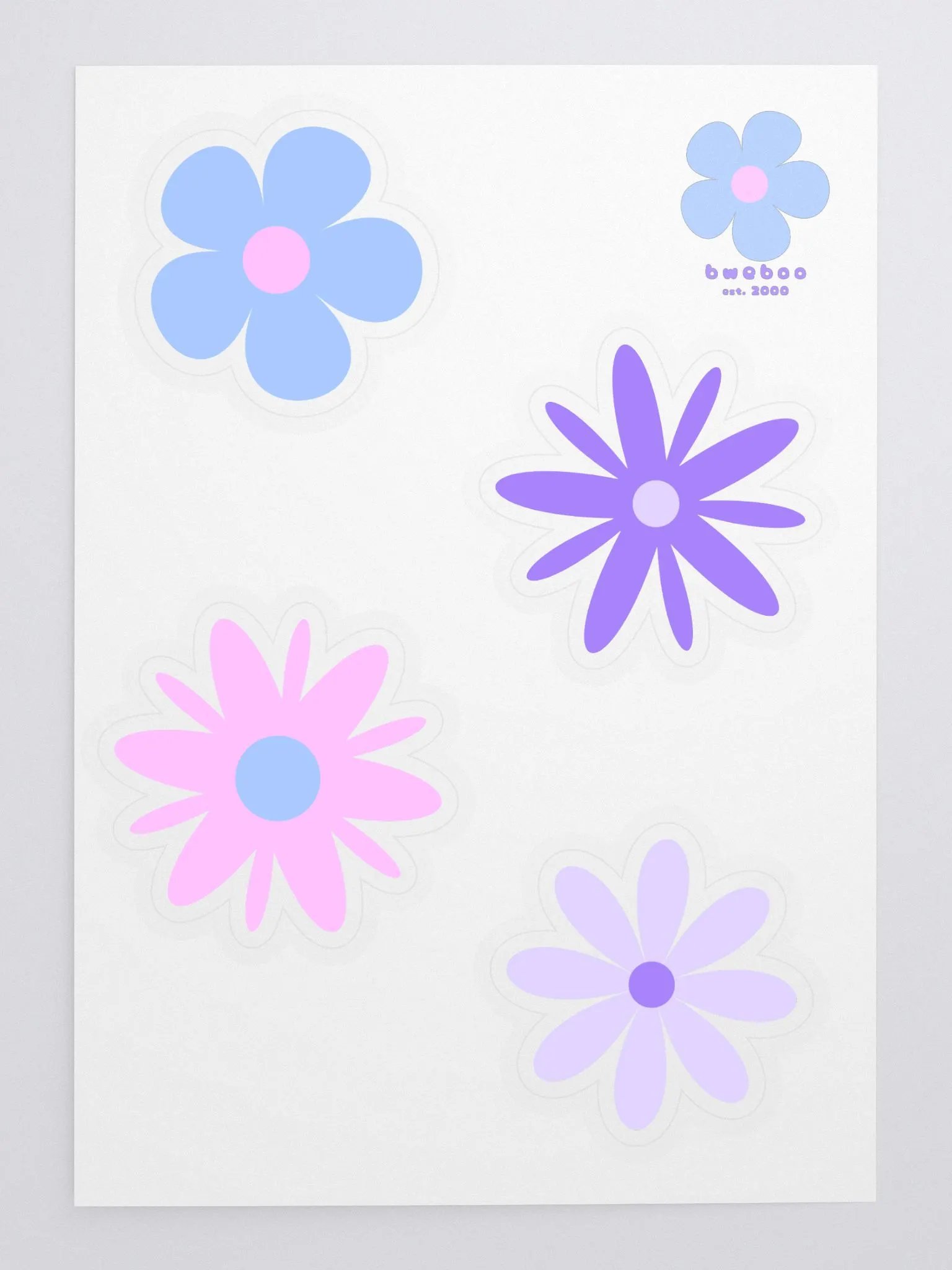 Blooming Boo's Sticker Sheet product image (1)