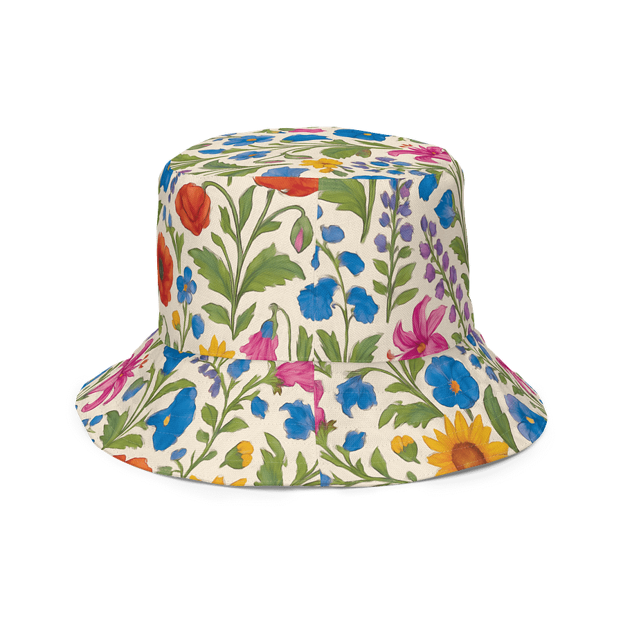 Medieval Floral Reversible Bucket Hat for Women product image (3)