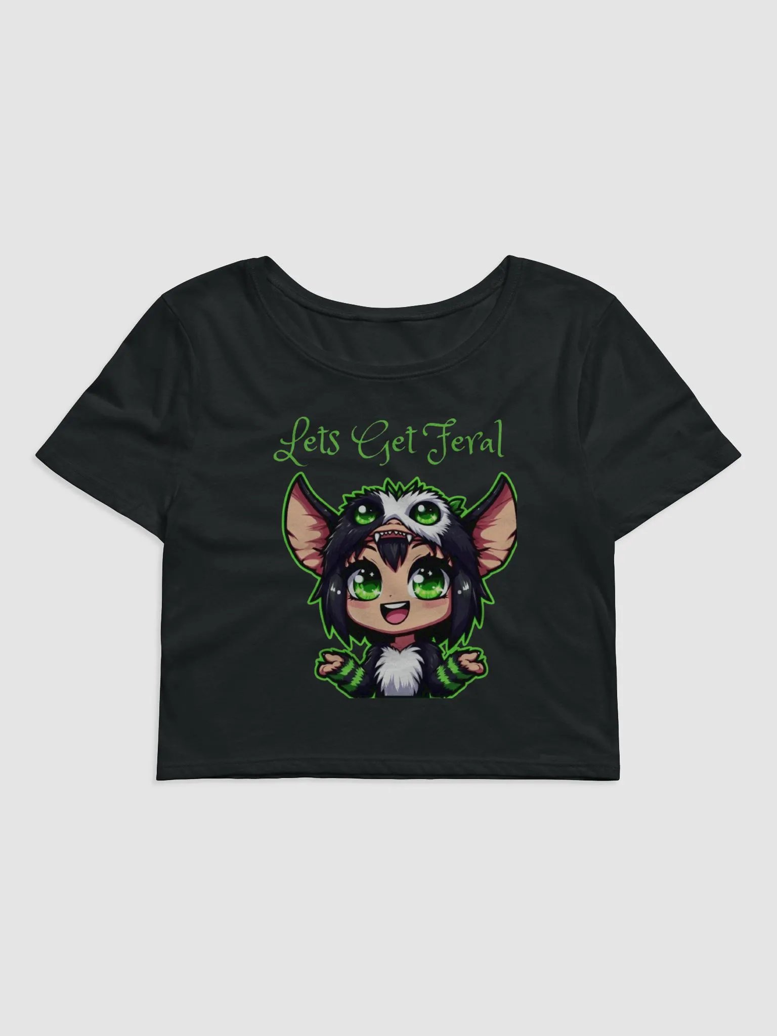 lets get feral crop top t-shirt product image (1)