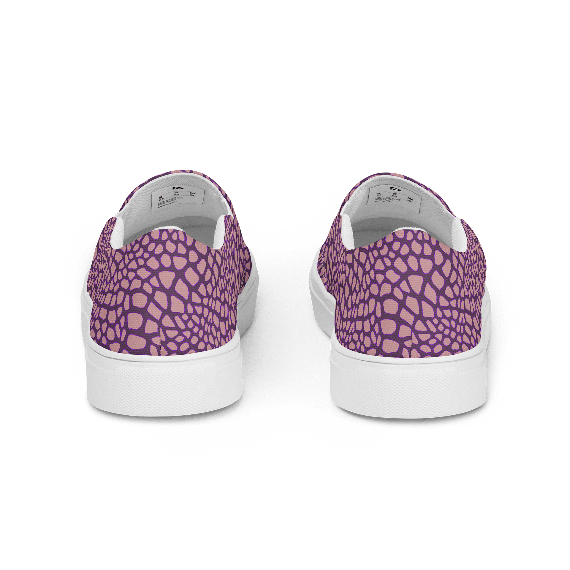 Purple Giraffe Canvas Shoes product image (4)