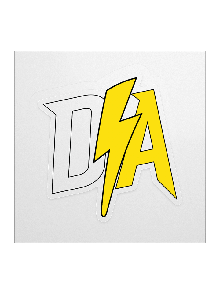 Dash Yellow Sticker product image (1)